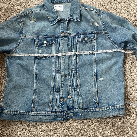 Old Navy Light Blue Jean Jacket - Picture 5 of 7